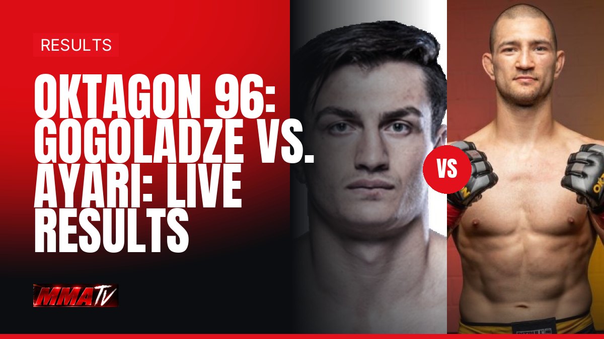 OKTAGON 96: Gogoladze vs. Ayari: live results