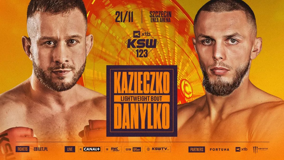 KSW 123: Kazieczko to face Danylko in Szczecin on Nov. 21