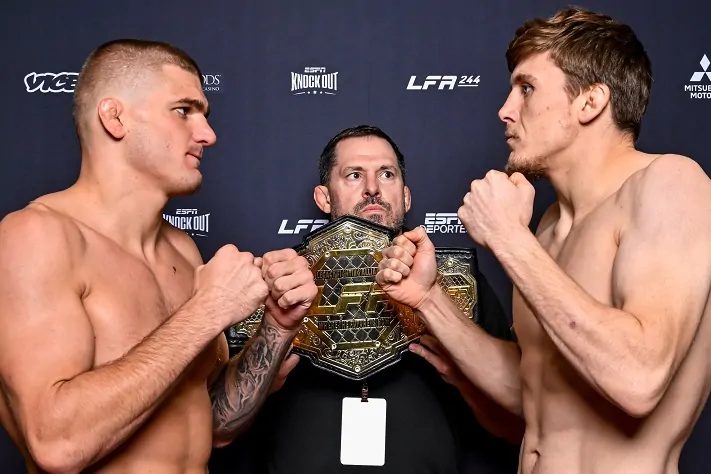 LFA 244: Woodley stops Havener to win vacant LFA middleweight title