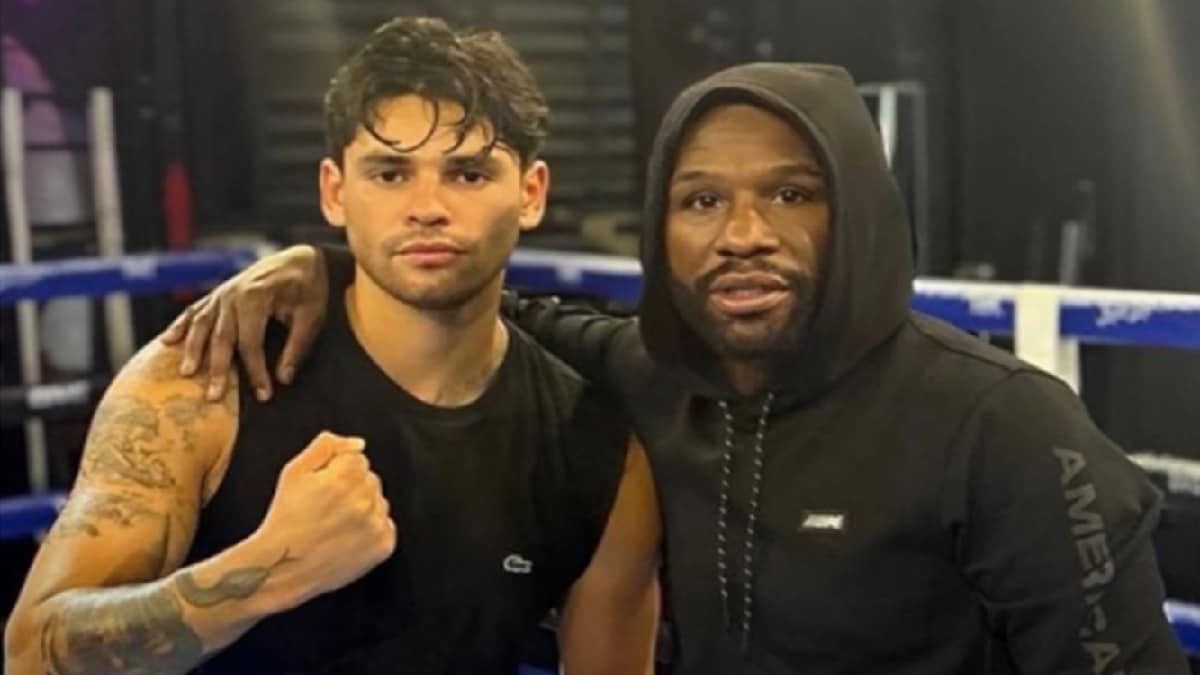 Ryan Garcia says he and Floyd Mayweather agreed to fight for his WBC welterweight title