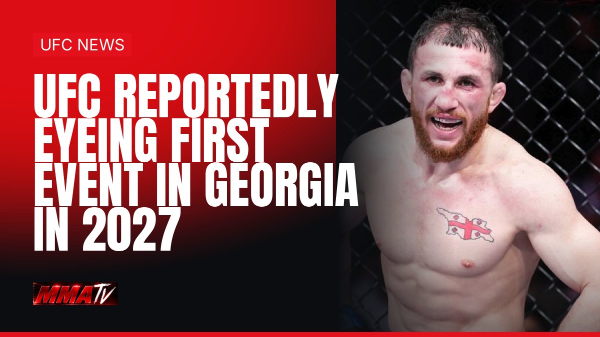 UFC reportedly eyeing first Georgia event in 2027 after Dvalishvili loss to Yan