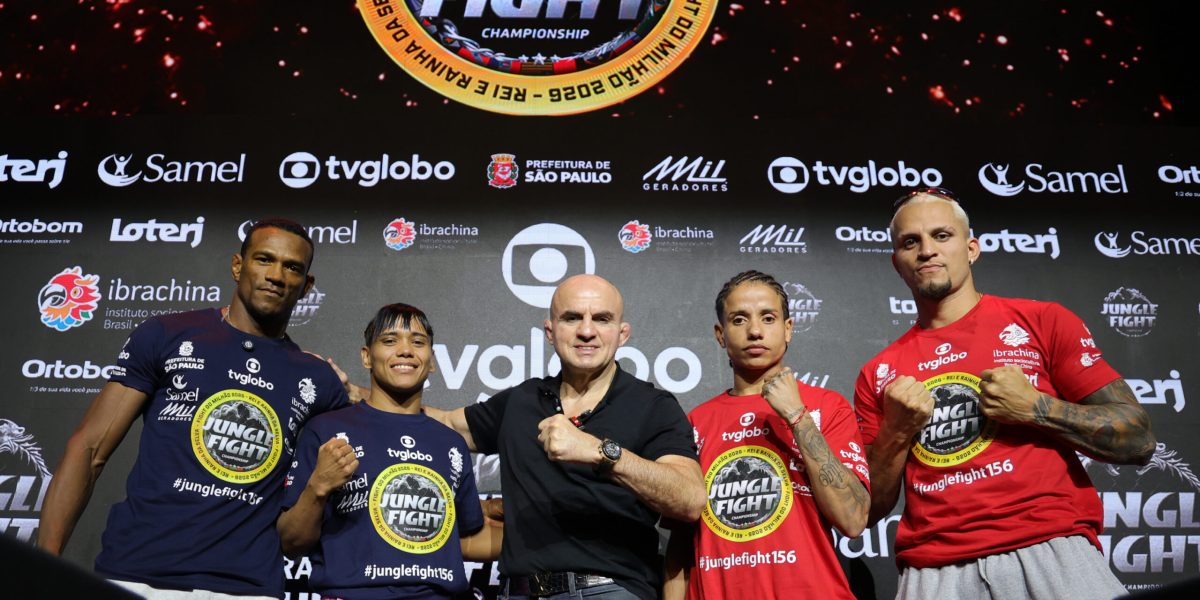 Jungle Fight 156: Fight do Milhao finals, card and results