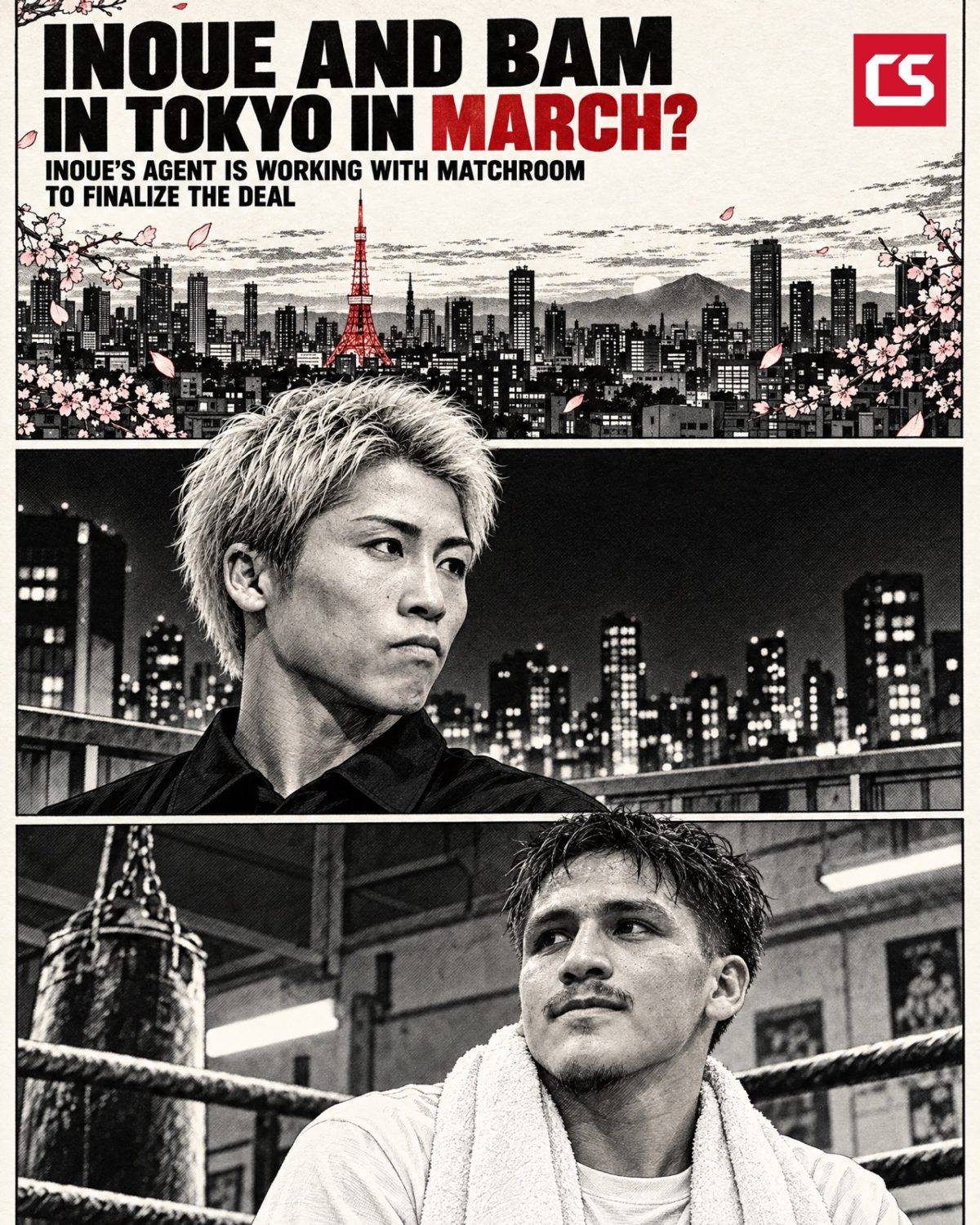 Inoue's agent working with Matchroom to finalise Bam Rodriguez fight in Tokyo in March